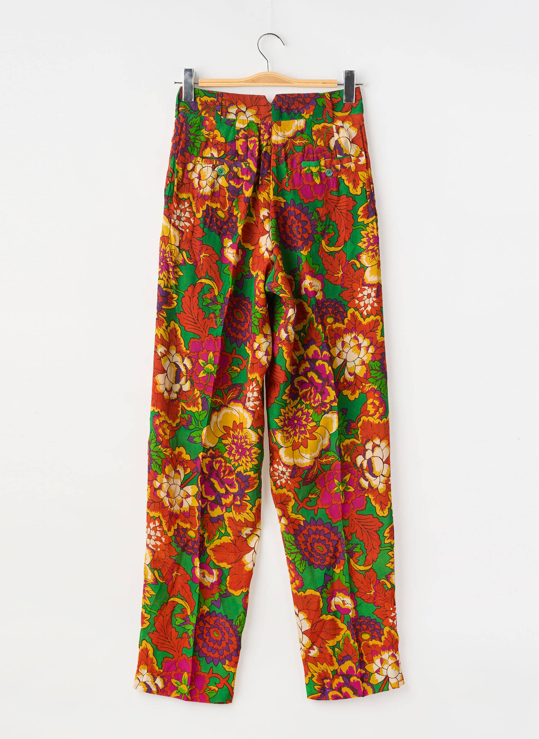 Pantalon droit multicolore LAURENCE BRAS femme