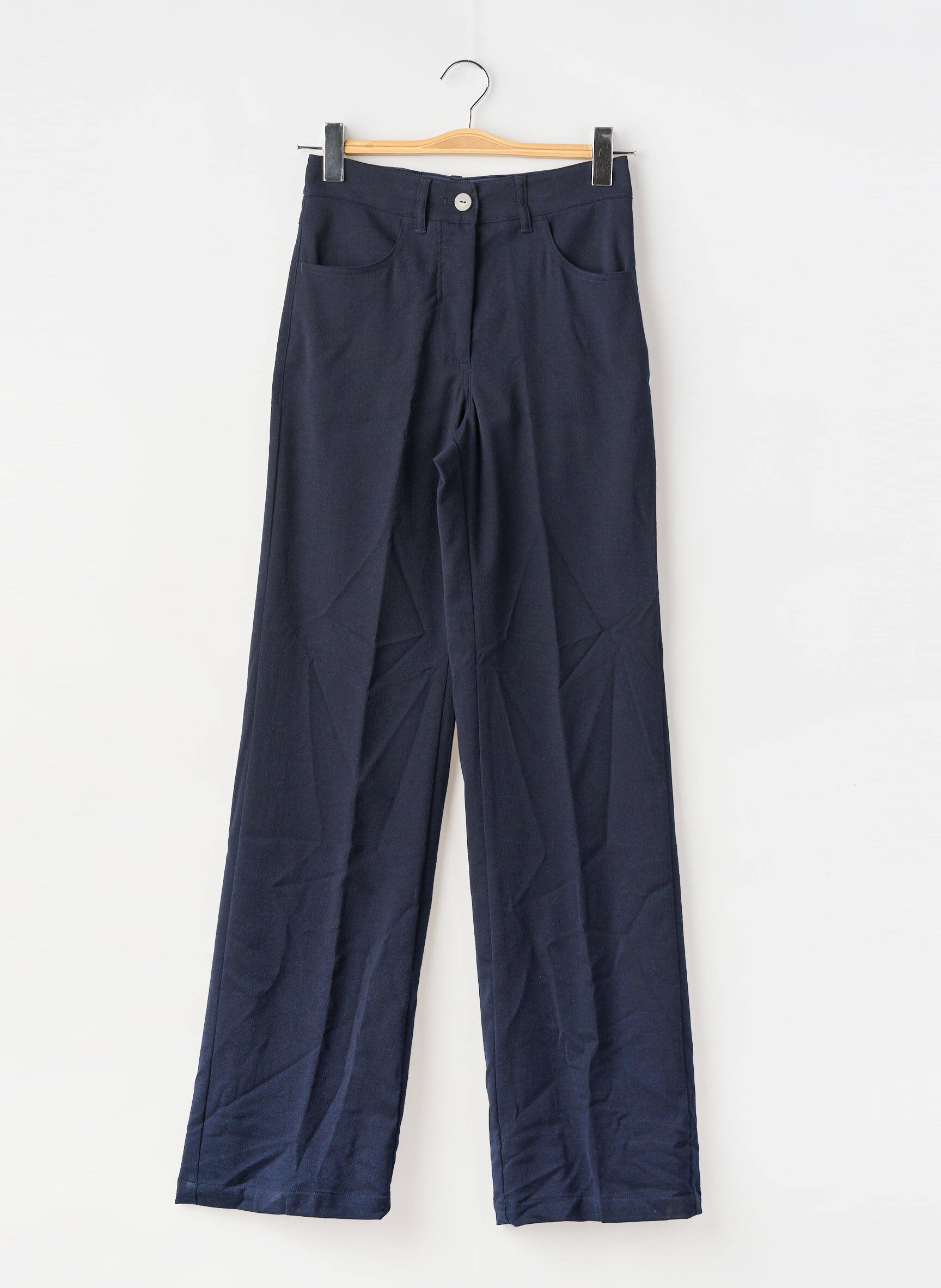 Pantalon large bleu MOMONI femme