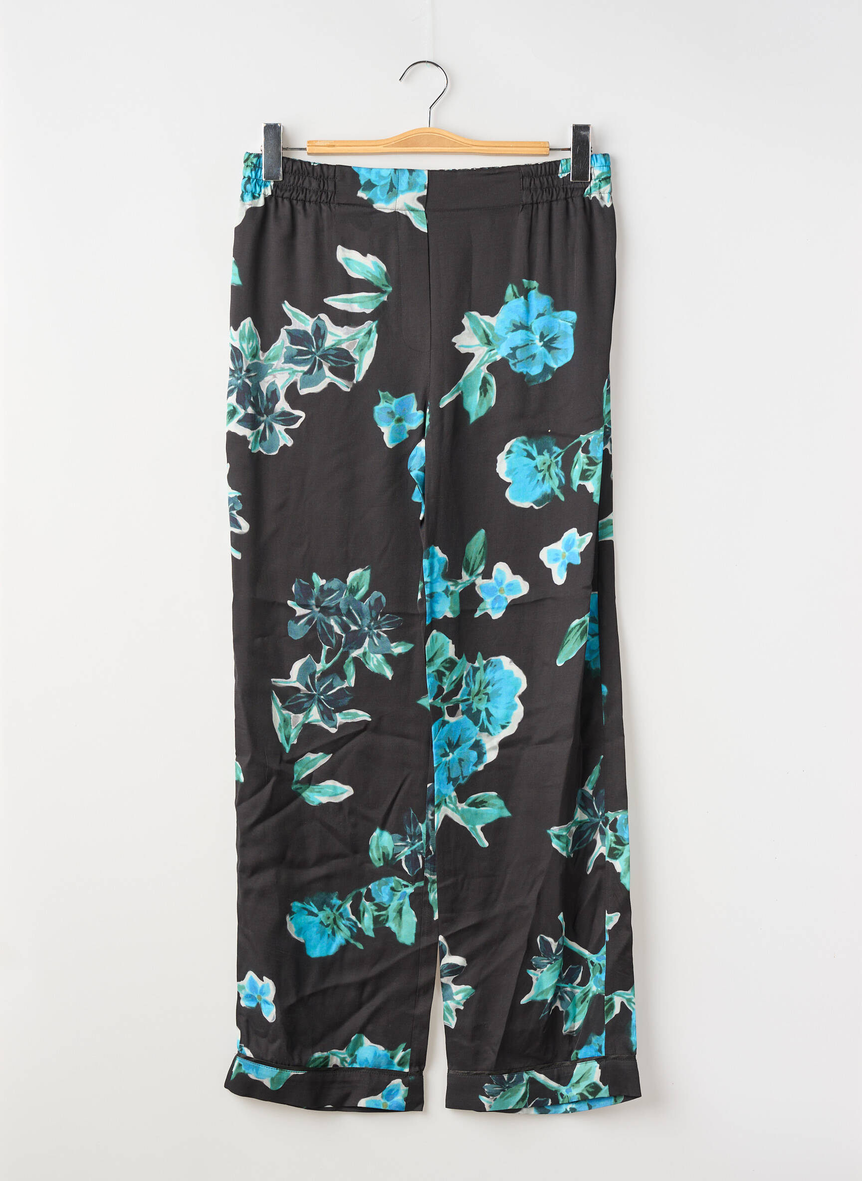 Pantalon droit bleu THE KOOPLES femme