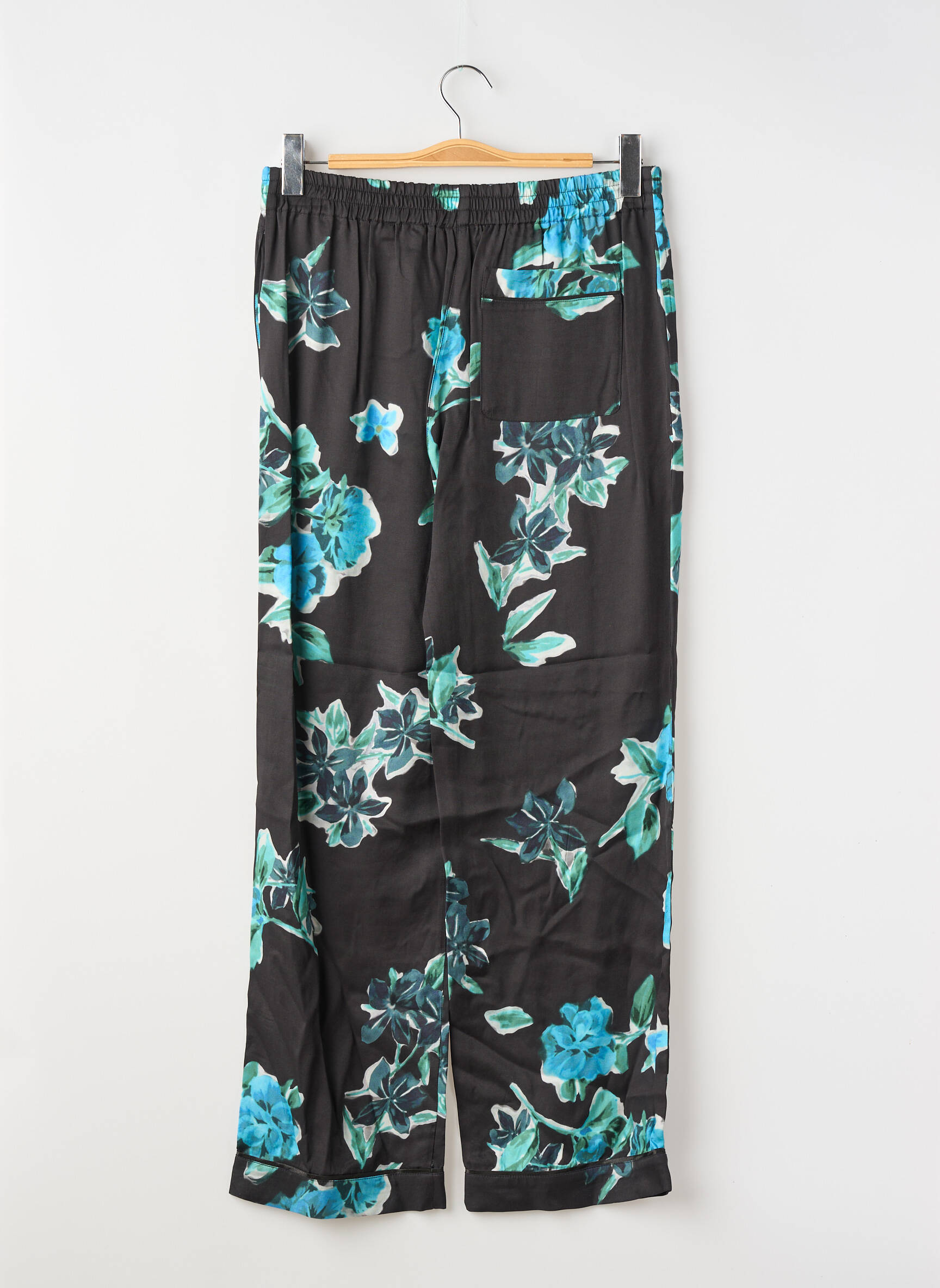 Pantalon droit bleu THE KOOPLES femme