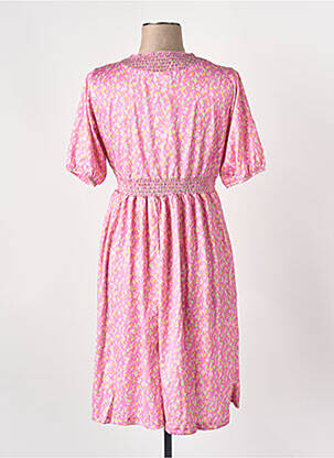 Robe courte rose MAMA LICIOUS femme