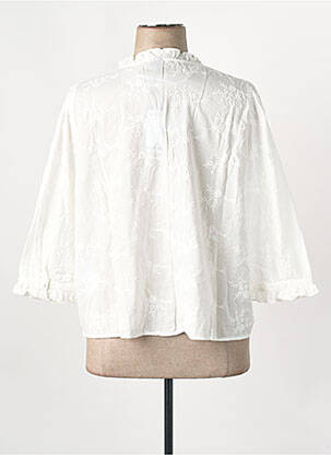 Chemise manches courtes blanc VERO MODA femme