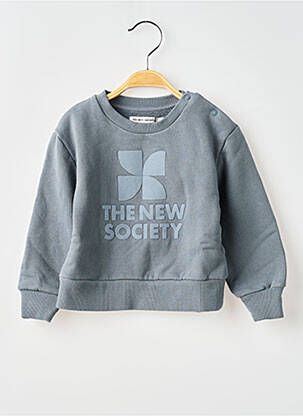 Sweat-shirt bleu THE NEW SOCIETY fille