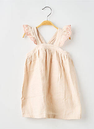 Robe courte rose LA PETITE COLLECTION fille