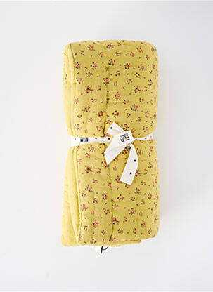 Plaid jaune BONTON enfant