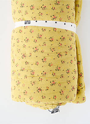 Plaid jaune BONTON enfant