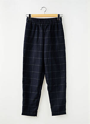 Pantalon droit bleu POMANDERE femme
