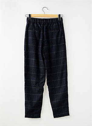 Pantalon droit bleu POMANDERE femme