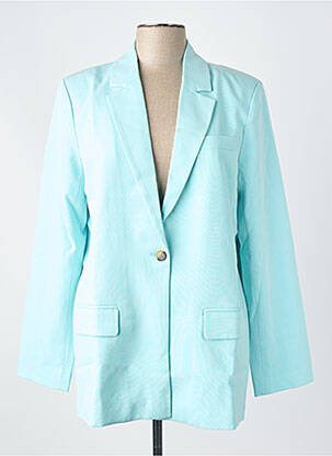 Blazer bleu MSCH COPENHAGEN femme