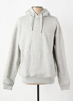 Sweat-shirt gris LES DEUX homme