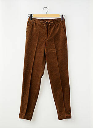 Pantalon droit marron SELECTED homme