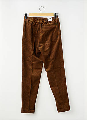 Pantalon droit marron SELECTED homme