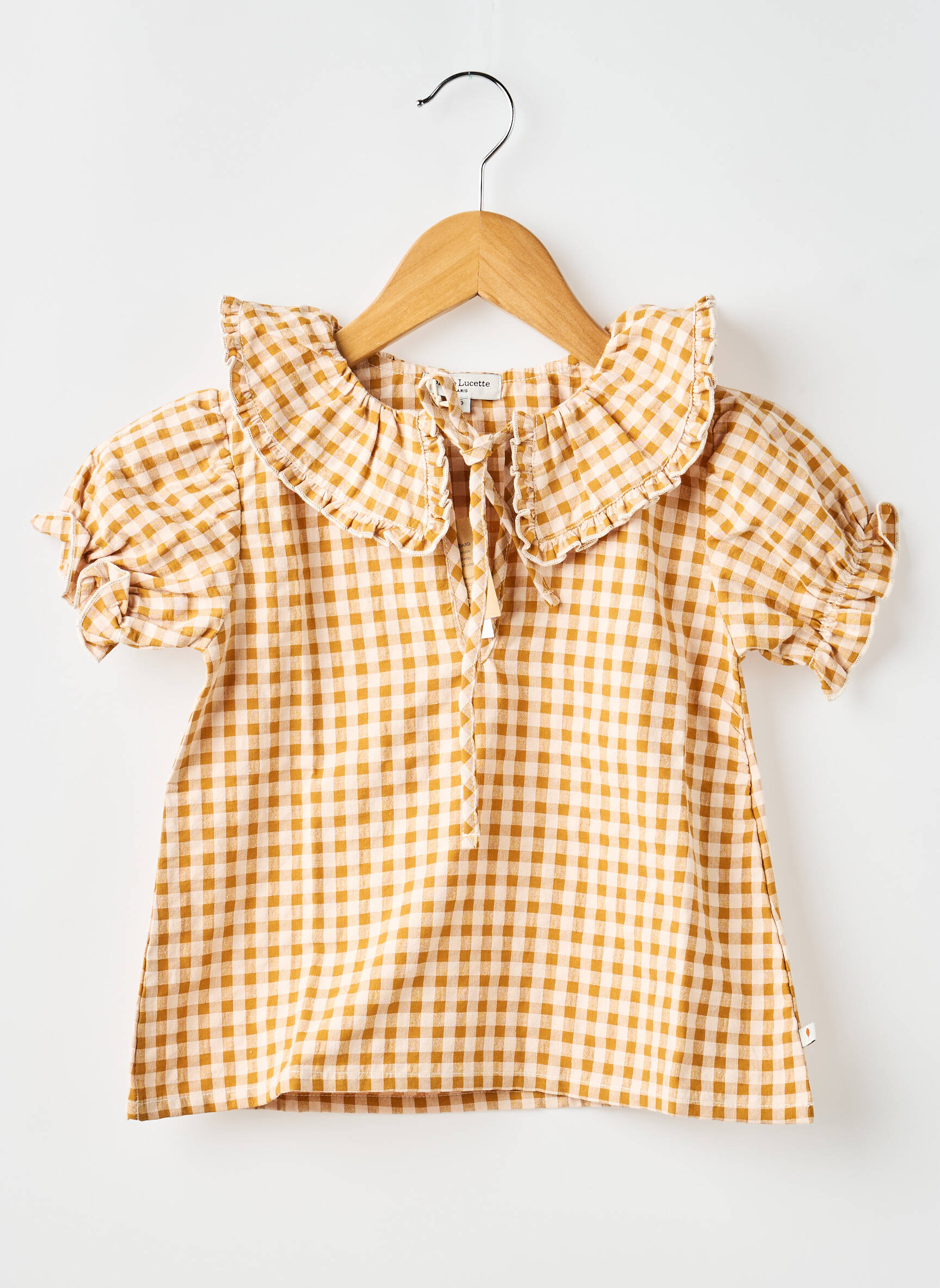 Blouse orange PETITE LUCETTE fille