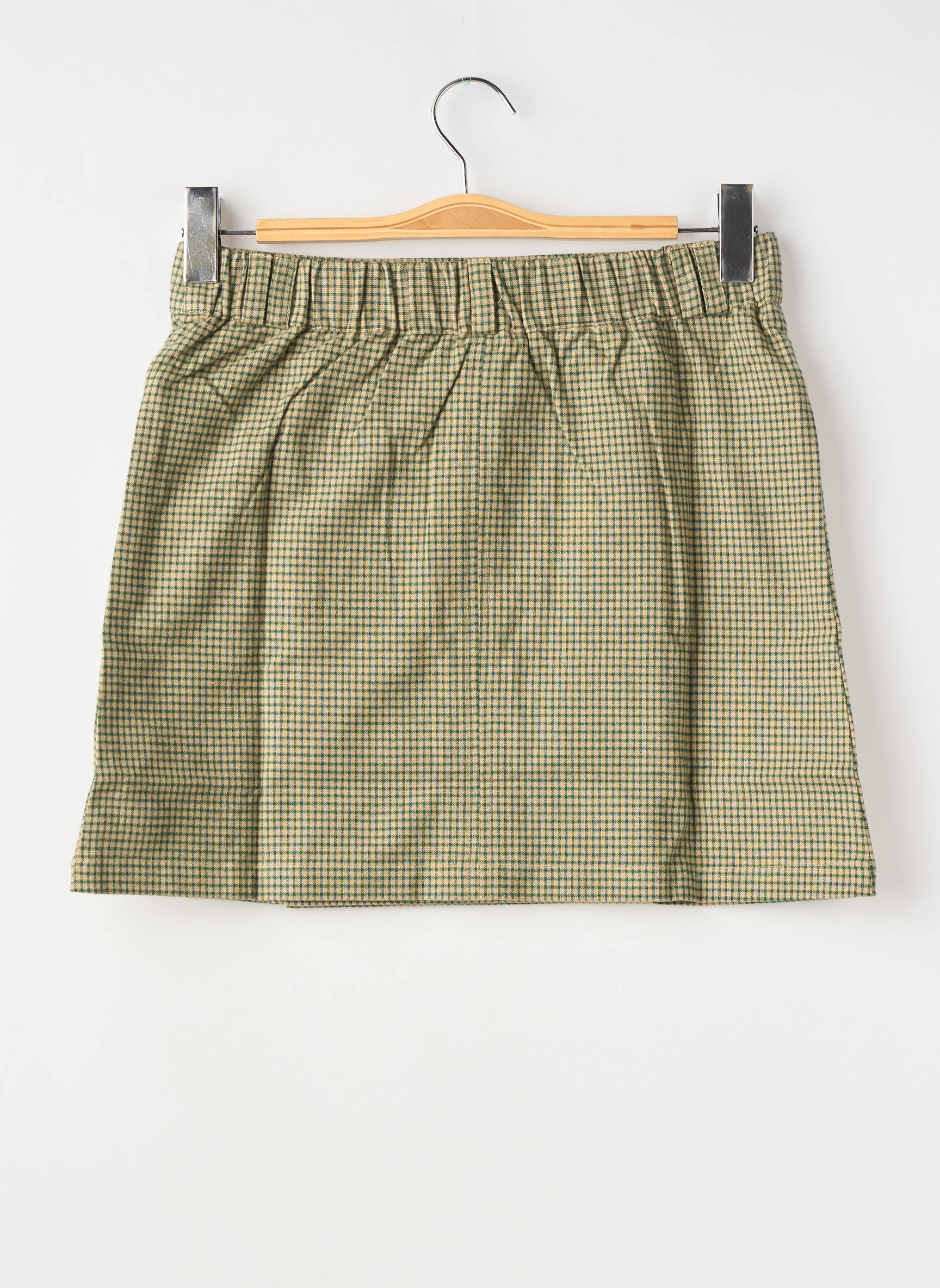 Jupe courte vert EMILE ET IDA femme
