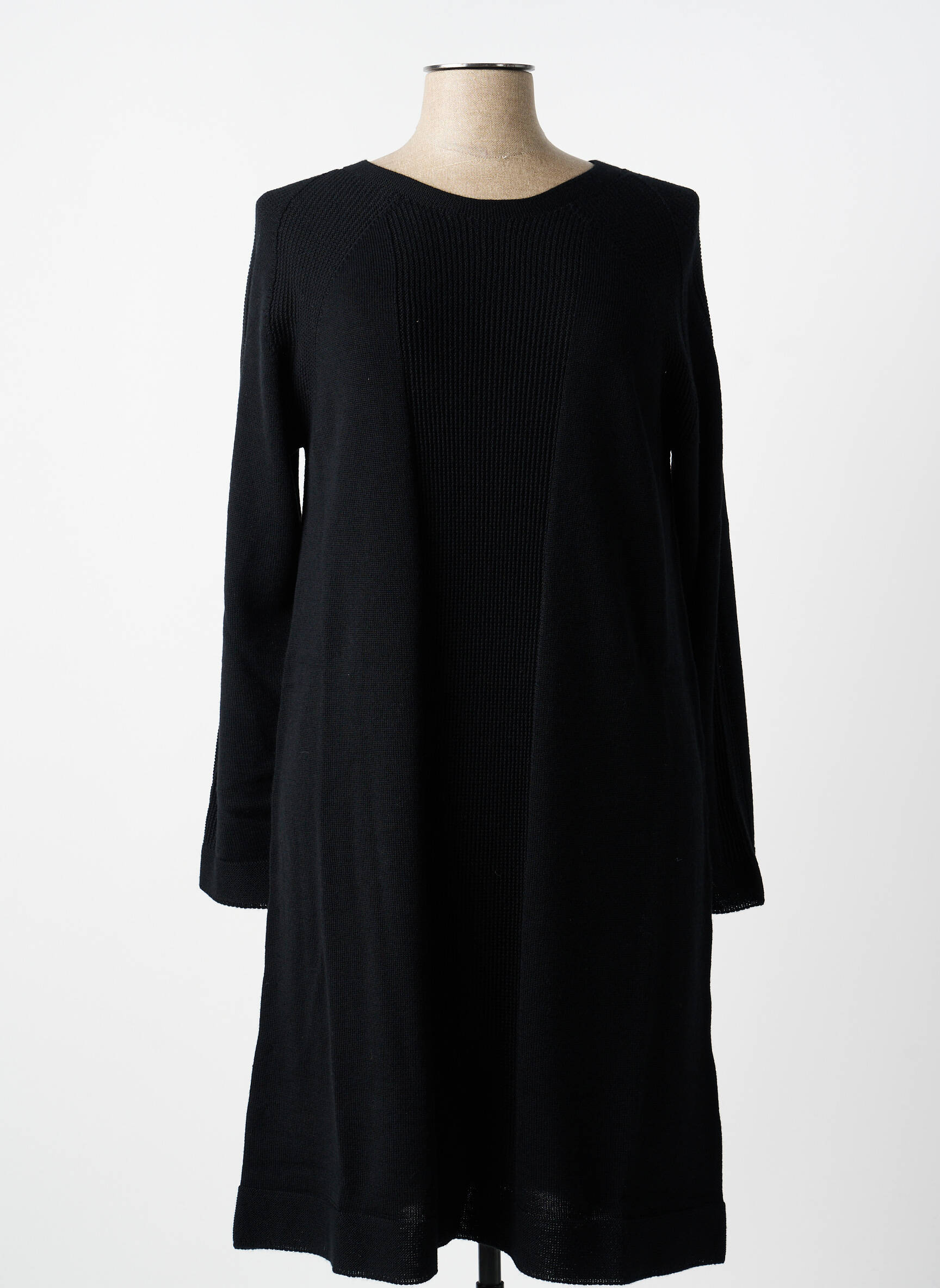 Robe mi-longue noir PERSONA BY MARINA RINALDI femme