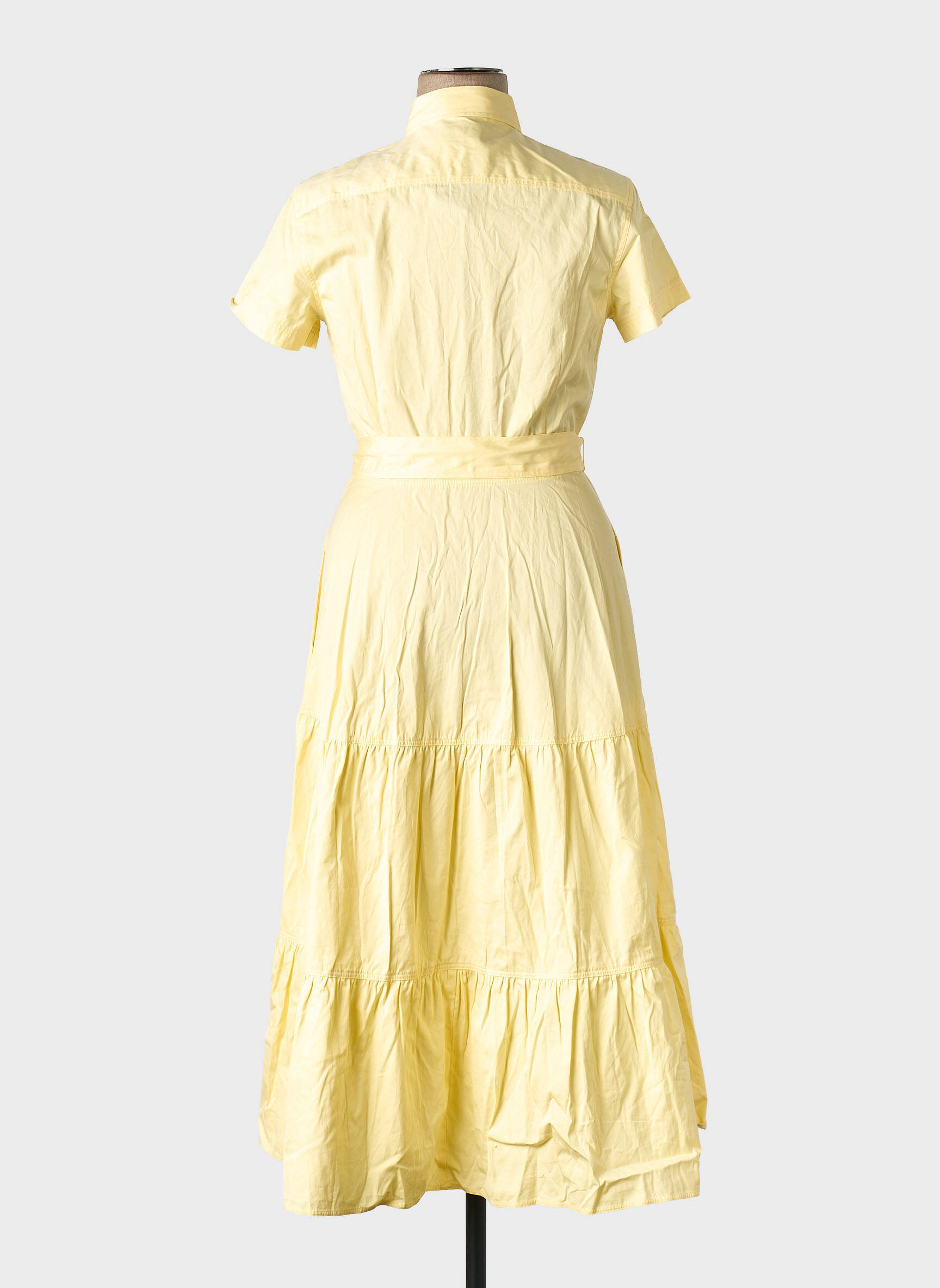Robe longue jaune RALPH LAUREN femme