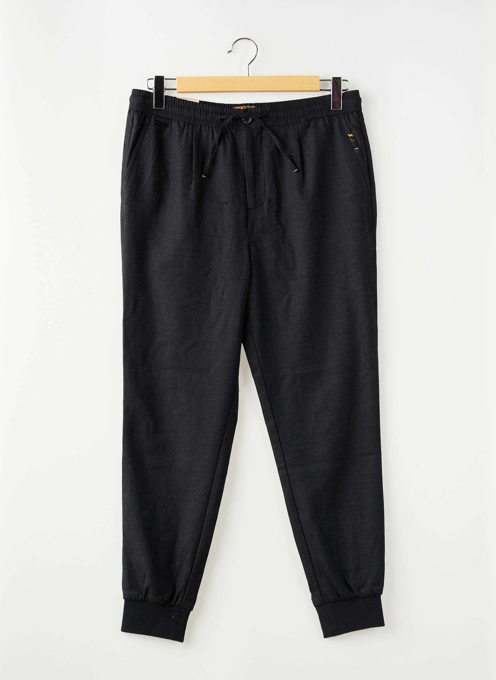 Pantalon slim noir SCOTCH & SODA homme