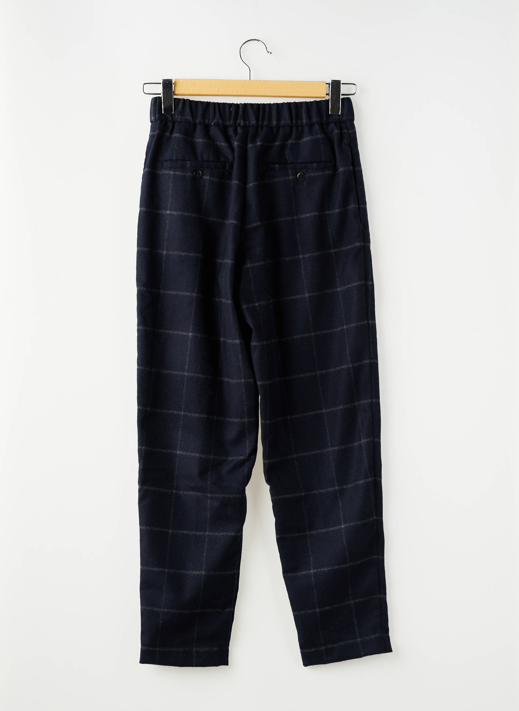 Pantalon droit bleu POMANDERE femme