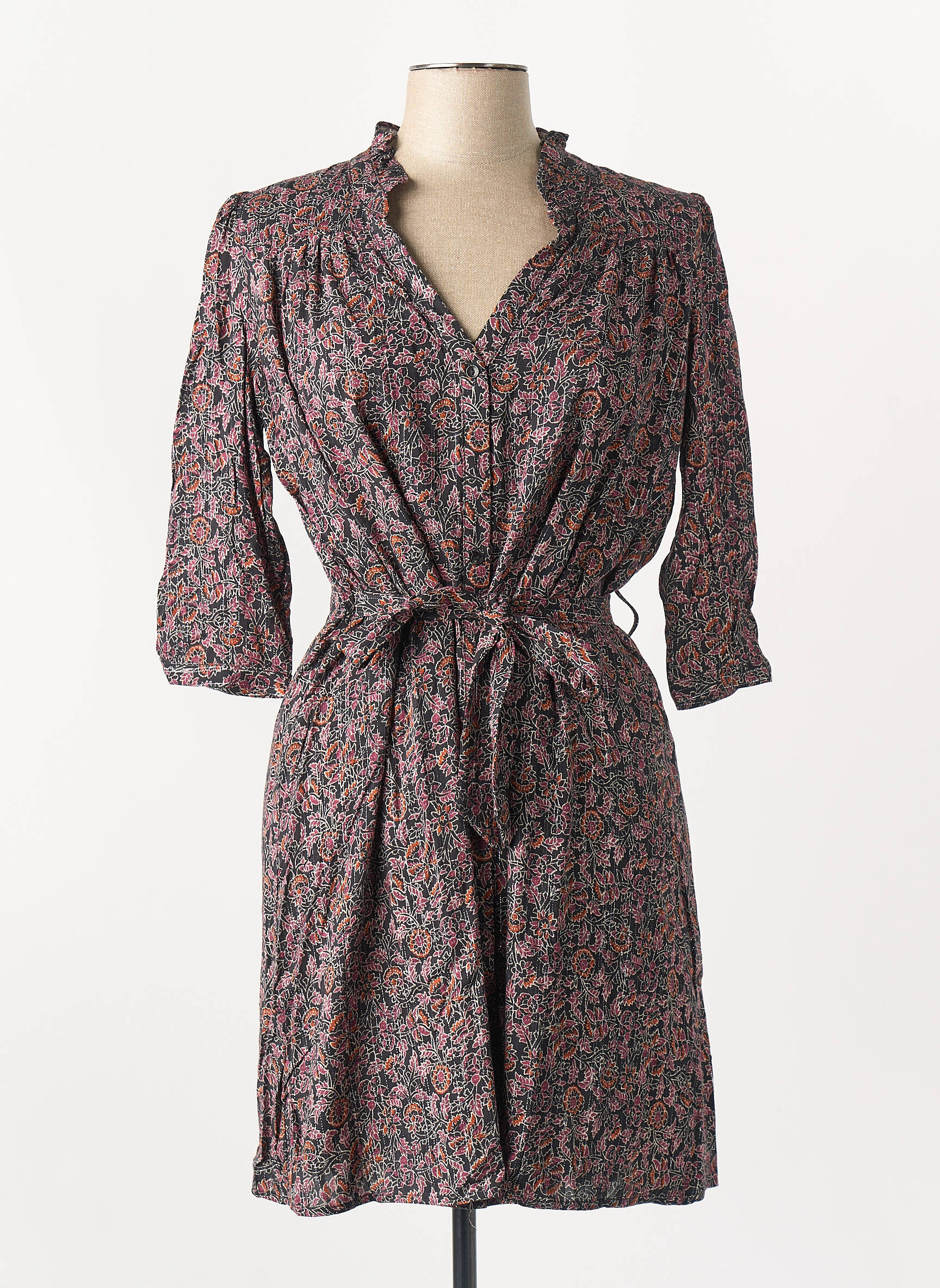 Robe courte noir GRACE & MILA femme