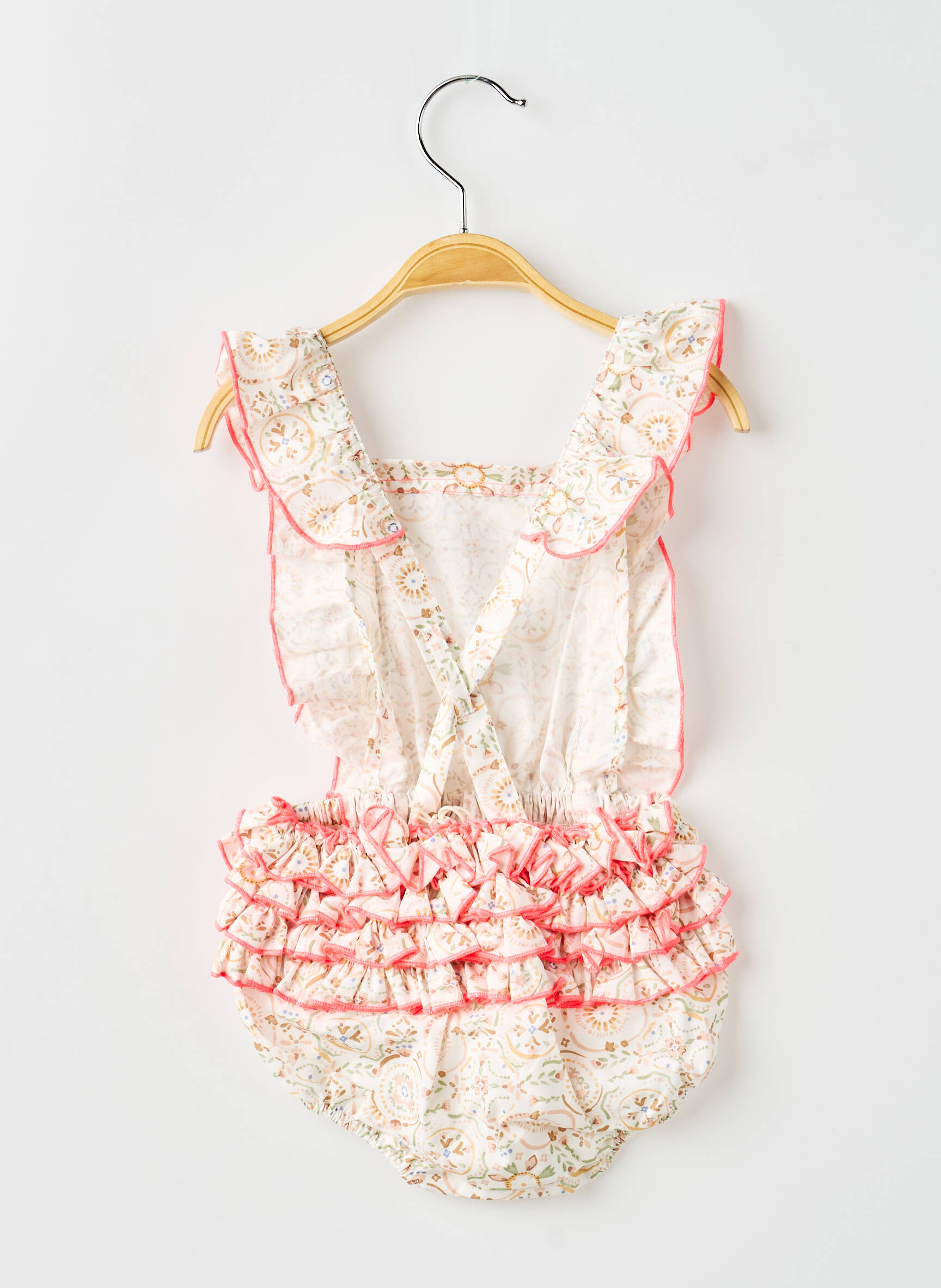 Barboteuse beige PETITE LUCETTE fille