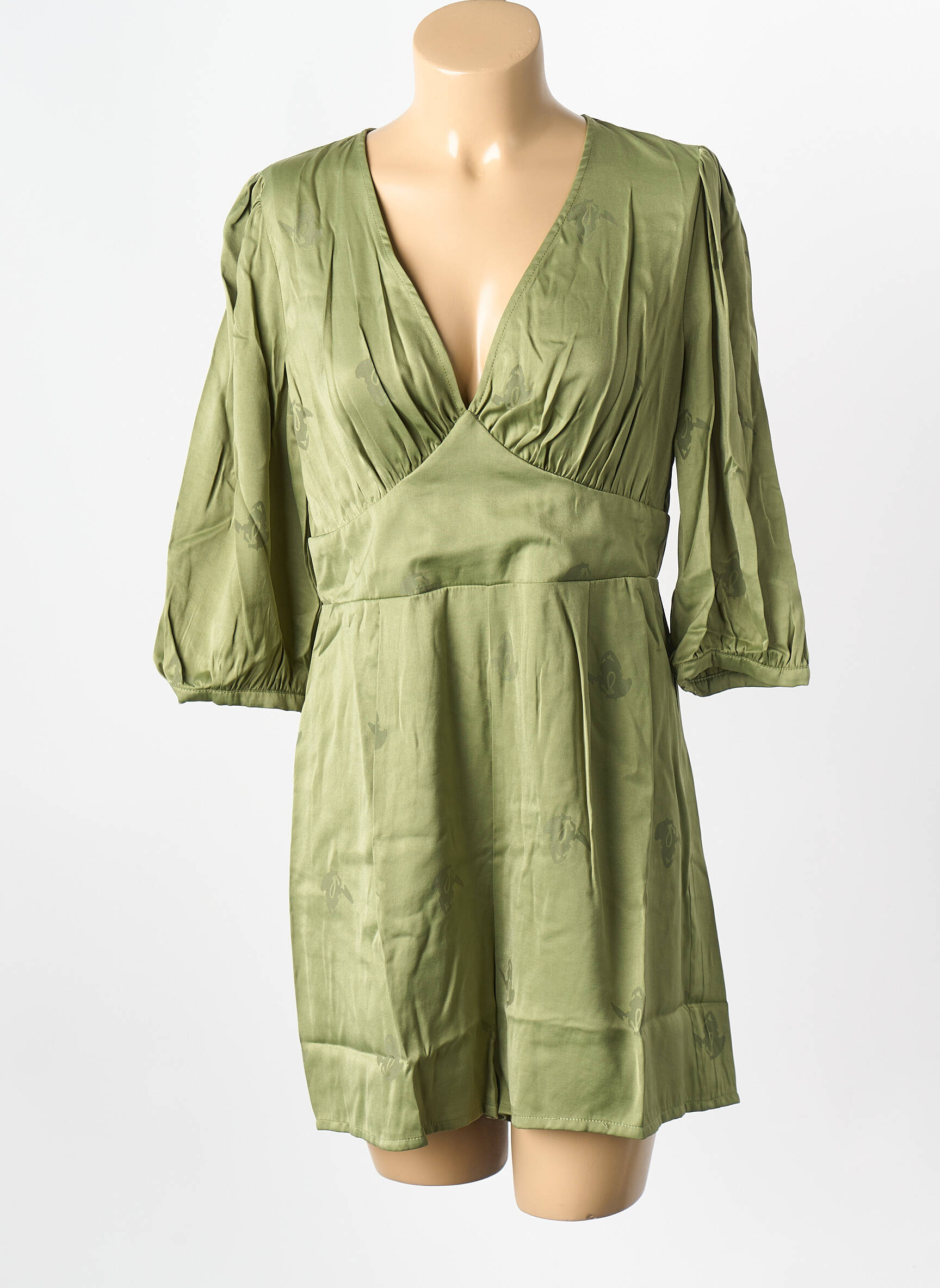 Combishort vert VILA femme