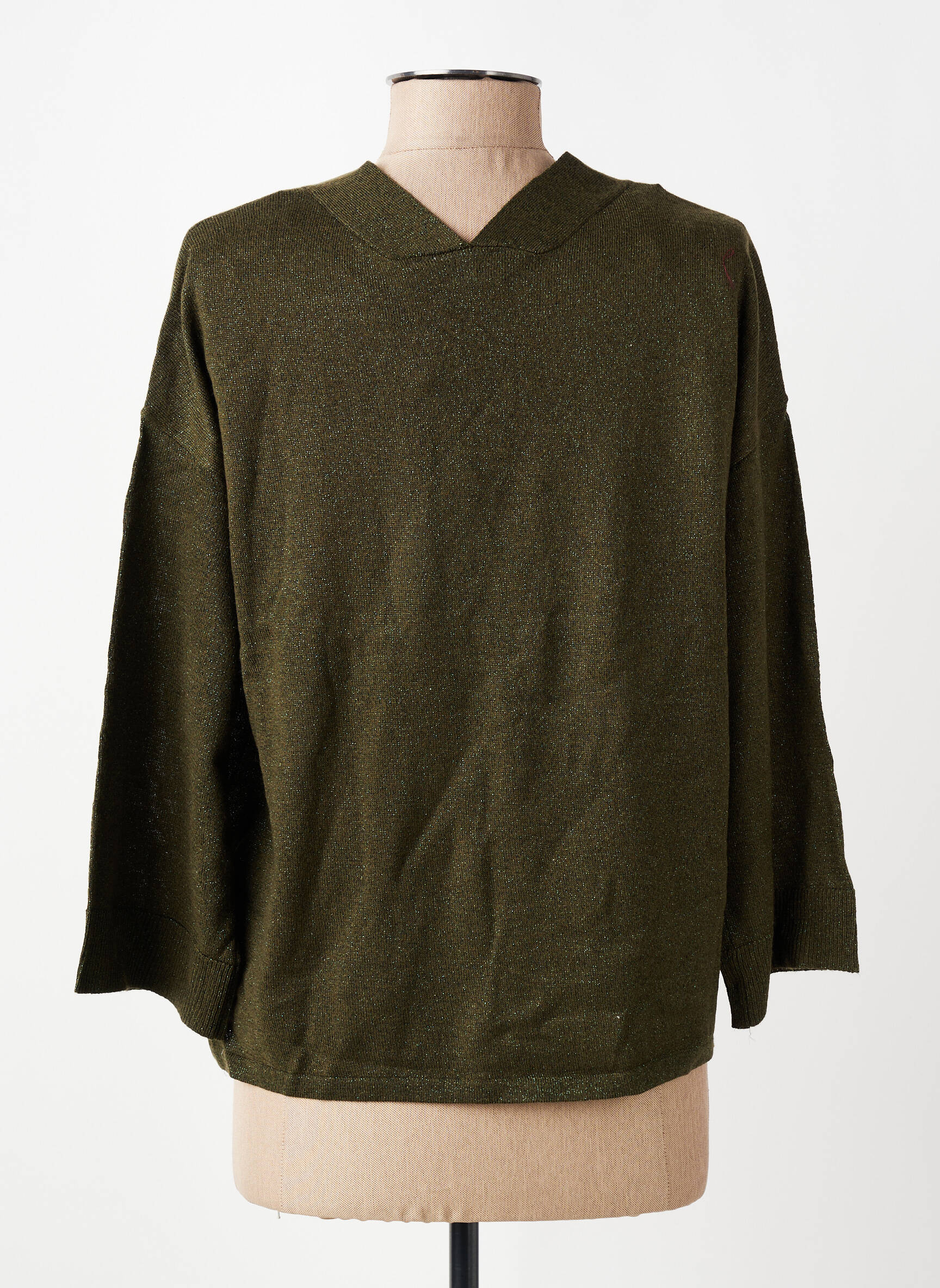Gilet manches courtes vert VILA femme