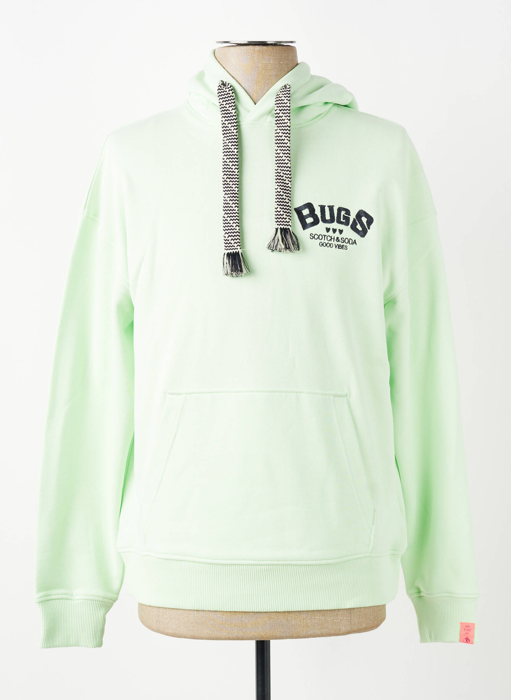 Sweat-shirt vert SCOTCH & SODA homme