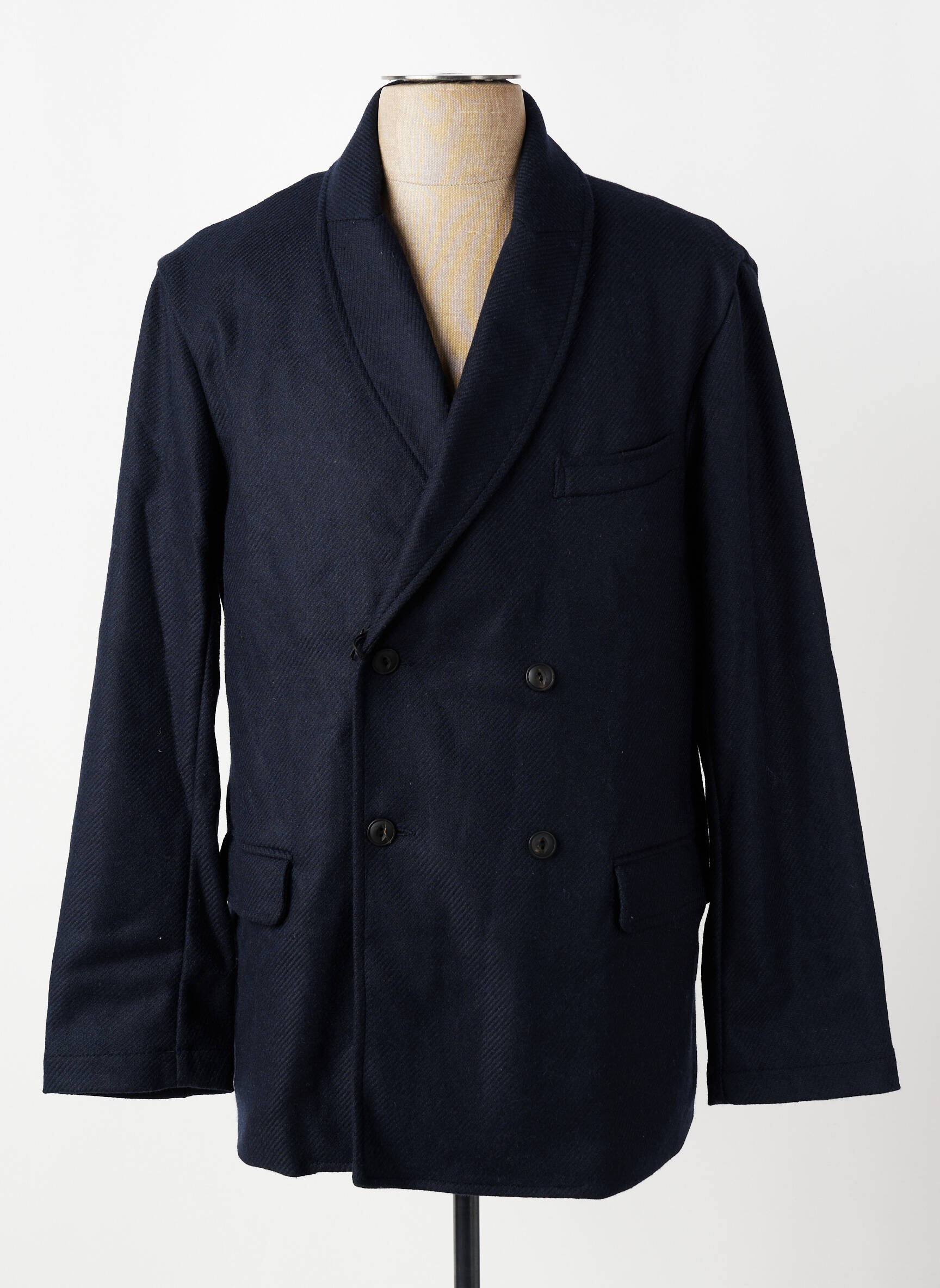 Manteau court bleu HOMECORE homme