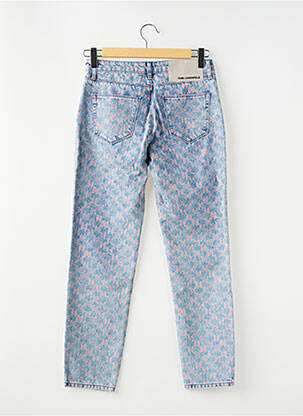 Jeans coupe droite bleu KARL LAGERFELD femme