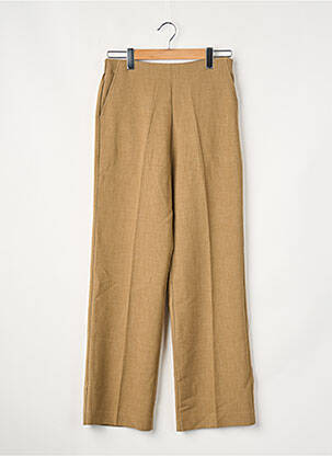 Pantalon droit marron GRACE & MILA femme