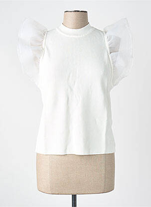 Top blanc KARL LAGERFELD femme