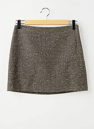 Jupe courte marron TWINSET femme