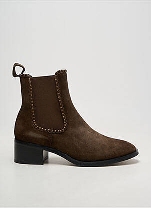 Bottines/boots kaki MI/MAI femme
