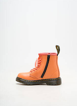 Bottines/boots orange DR MARTENS fille