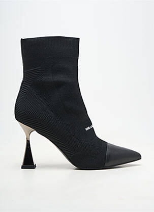 Bottines/boots noir KARL LAGERFELD femme