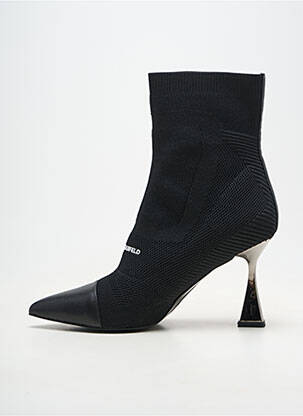 Bottines/boots noir KARL LAGERFELD femme