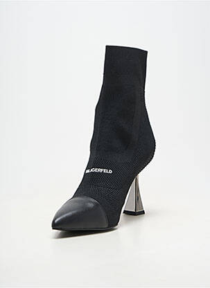 Bottines/boots noir KARL LAGERFELD femme