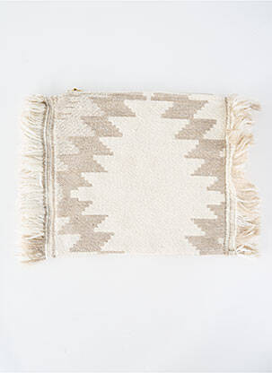 Pochette beige BED & PHILOSOPHY unisexe