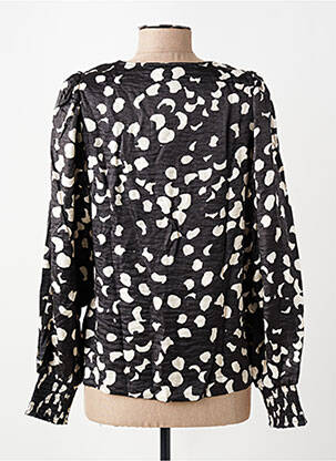 Chemise manches longues noir OBJECT femme