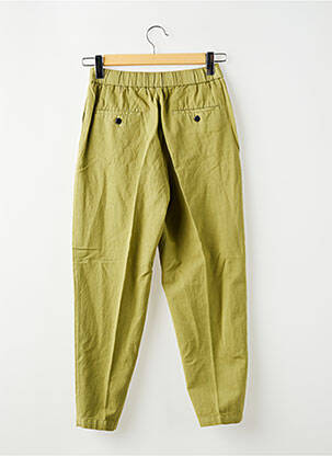Pantalon droit vert POMANDERE femme
