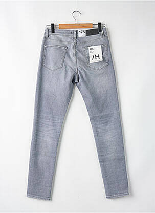 Jeans coupe droite gris SELECTED homme
