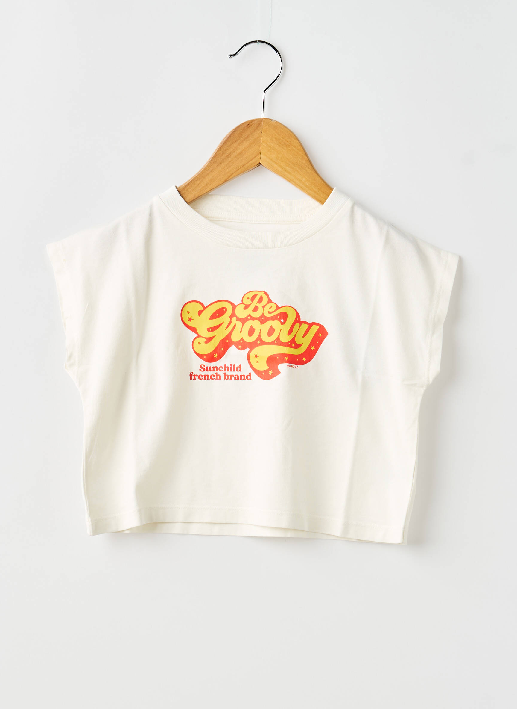 T-shirt blanc SUNCHILD fille