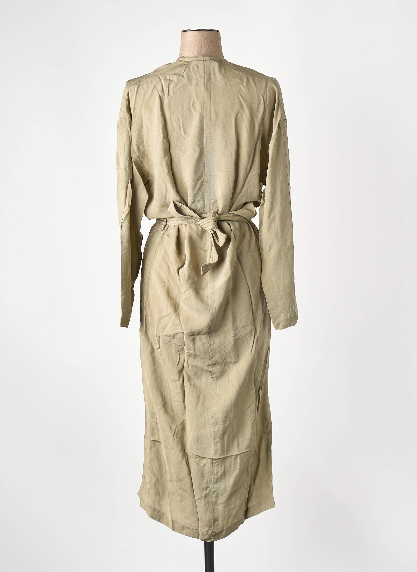Robe longue vert HUMANOID femme