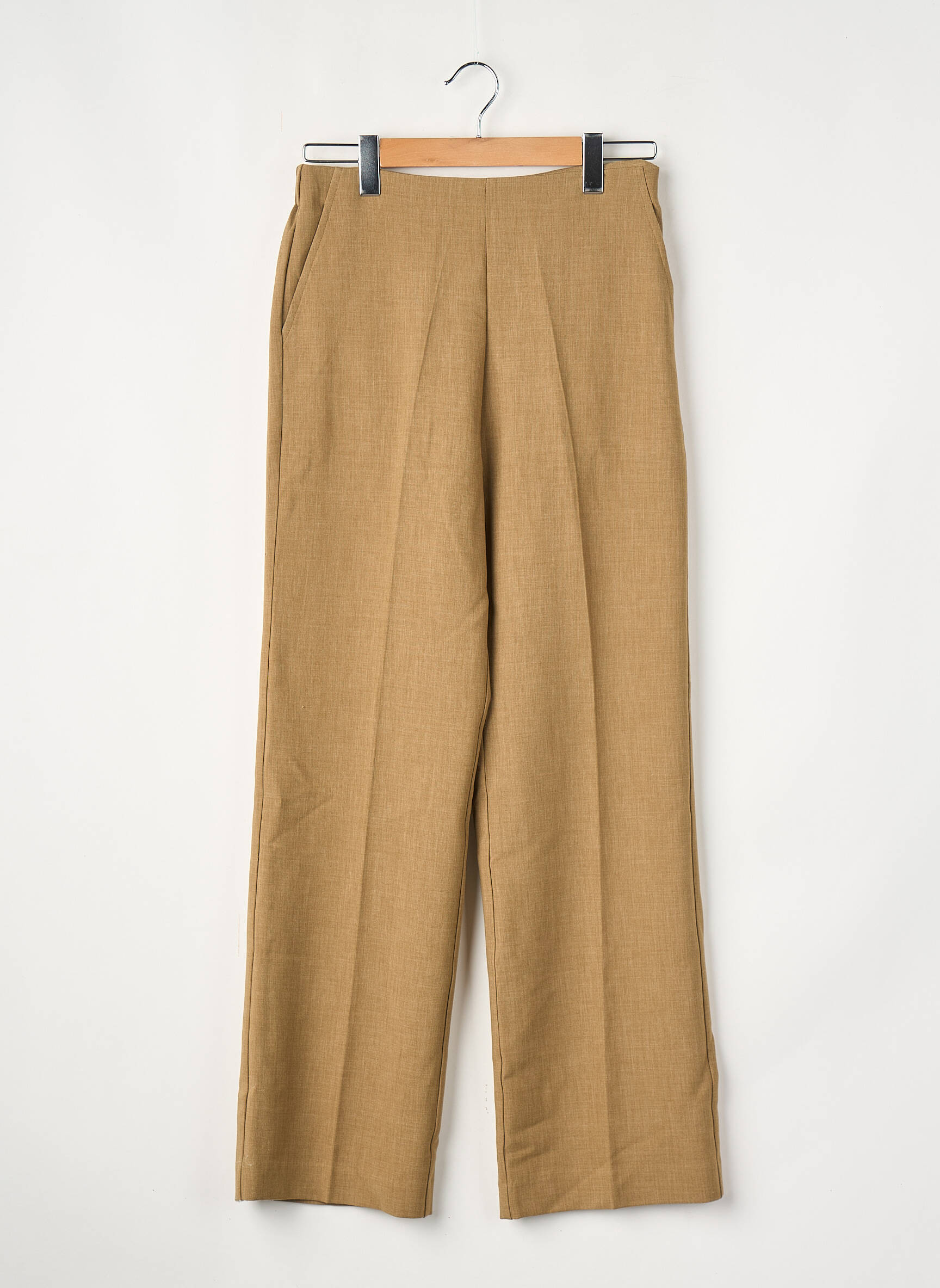 Pantalon droit marron GRACE & MILA femme