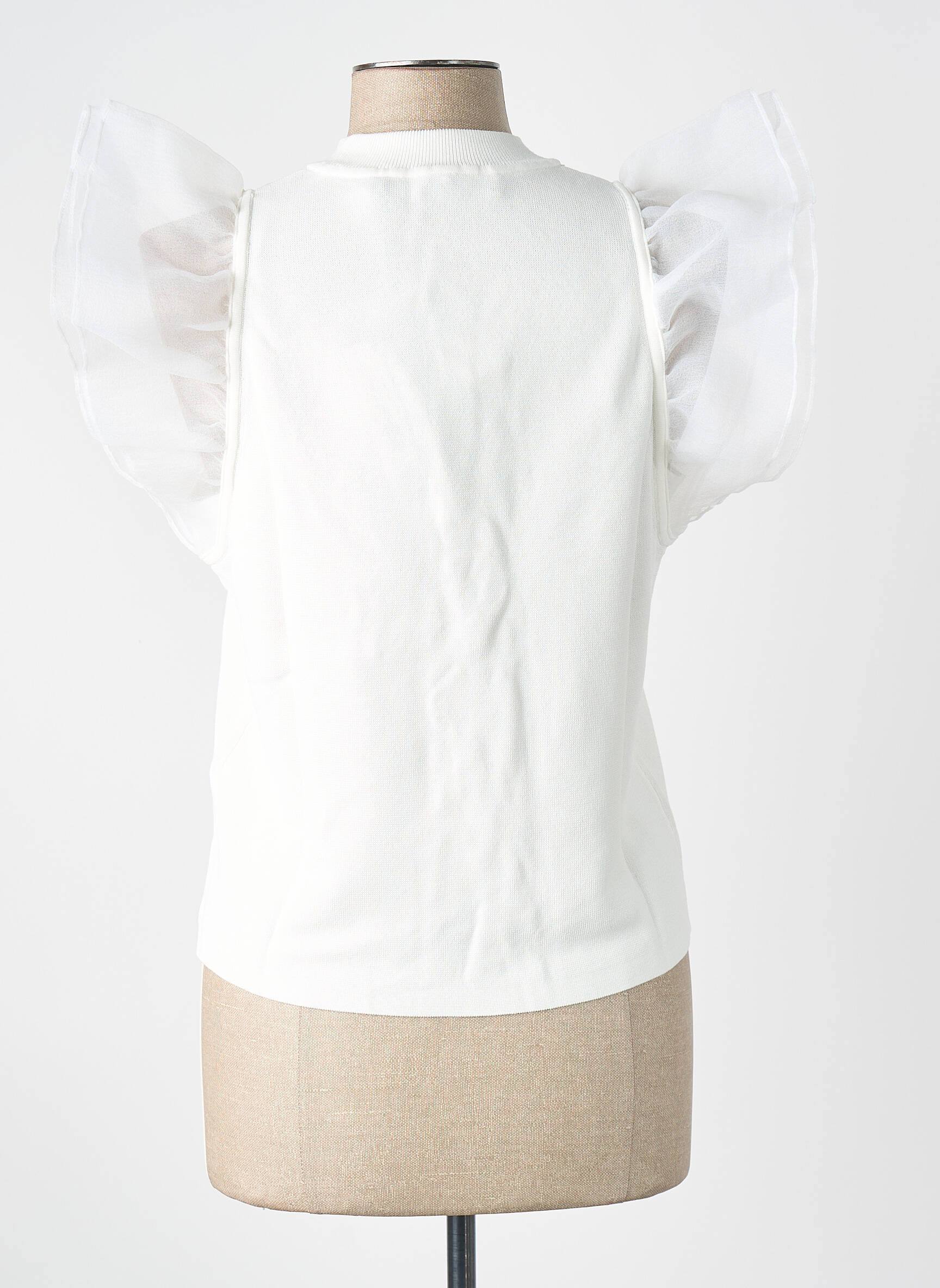 Top blanc KARL LAGERFELD femme