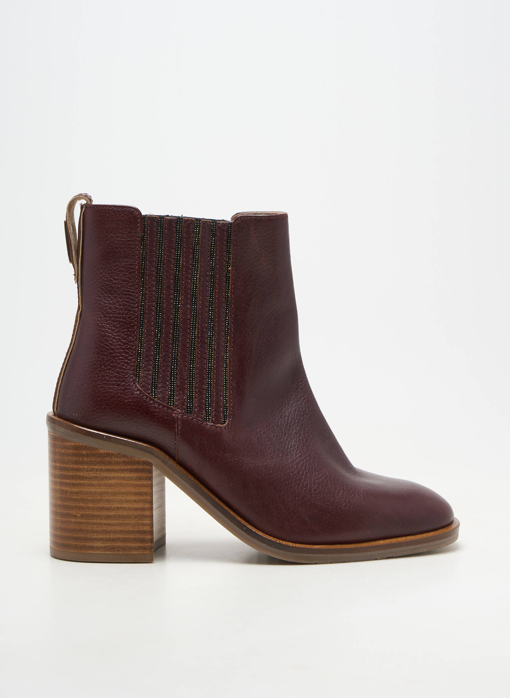 Bottines/boots rouge LES TROPEZIENNES PAR M.BELARBI femme