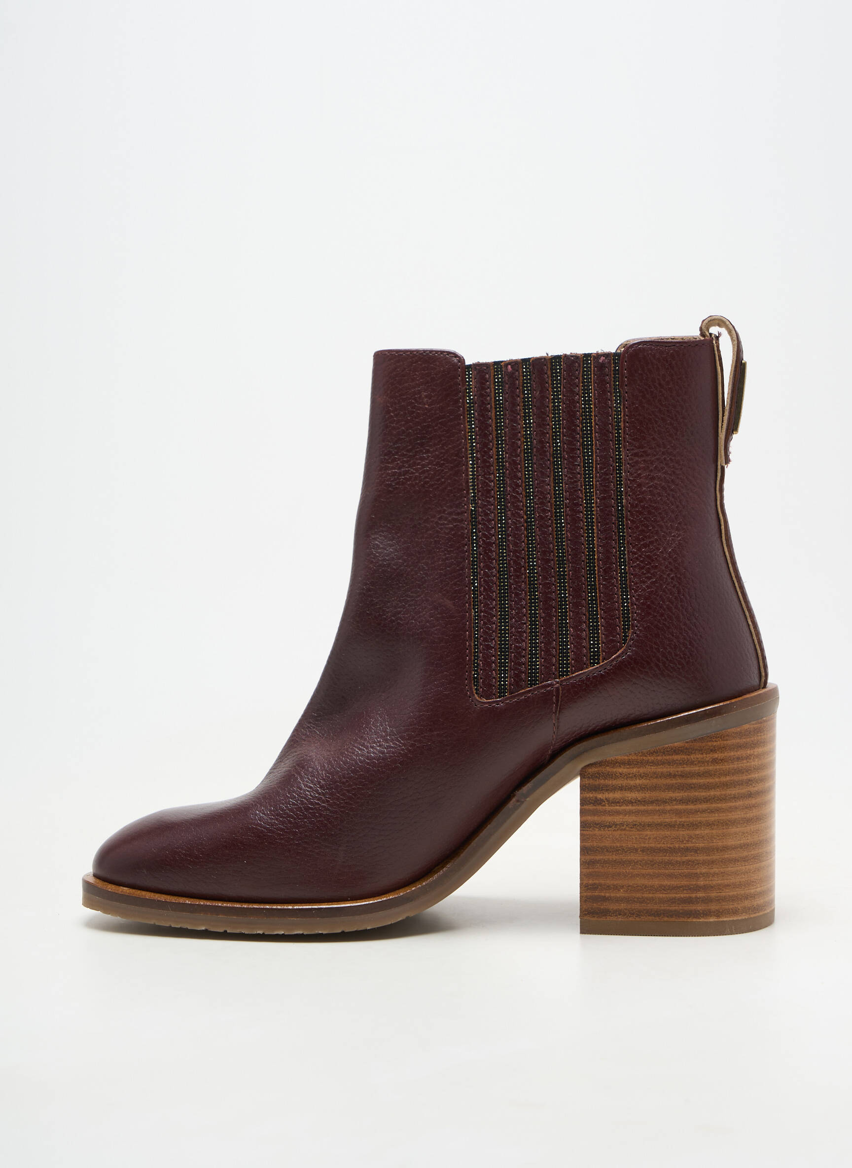 Bottines/boots rouge LES TROPEZIENNES PAR M.BELARBI femme