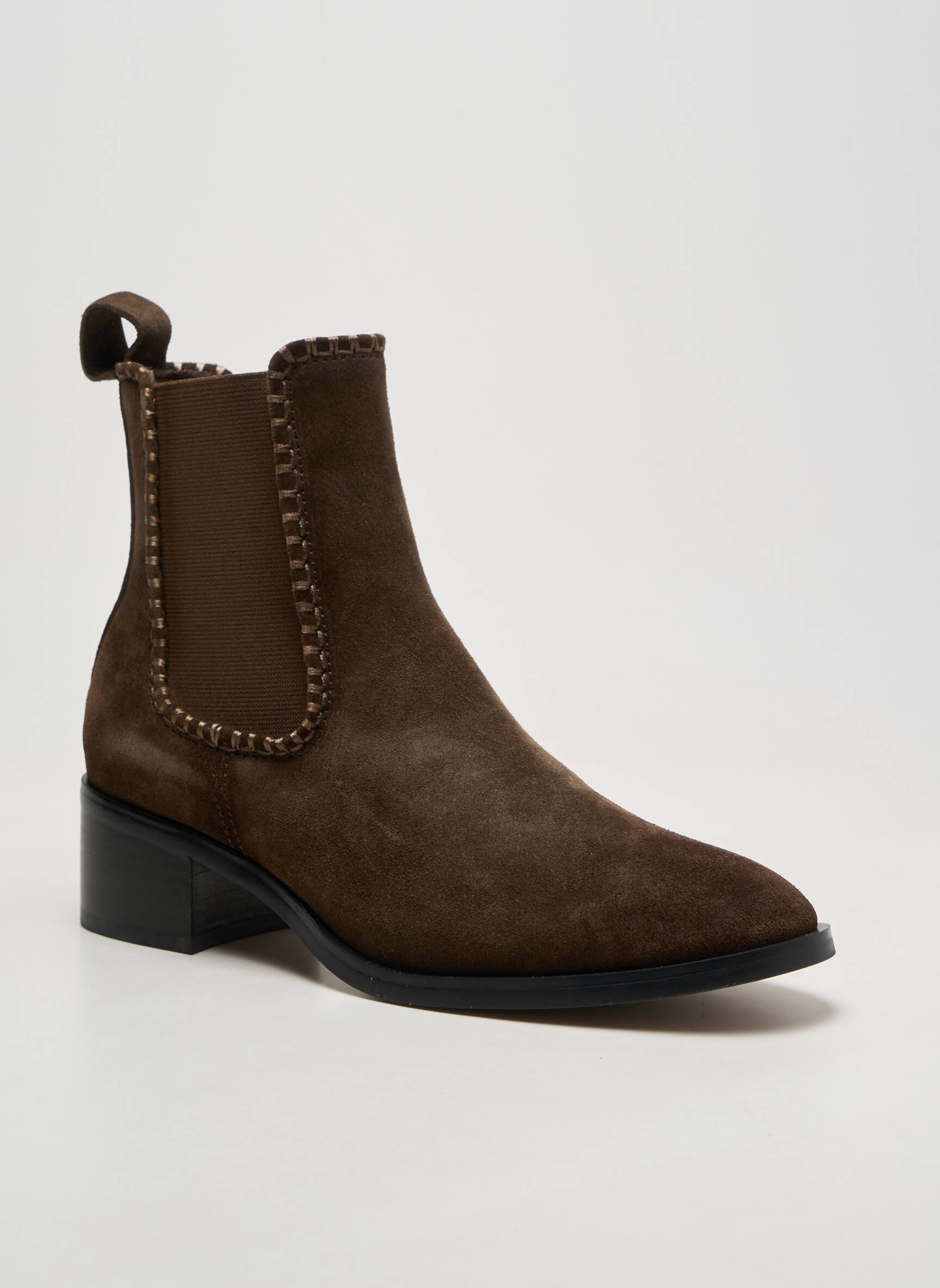 Bottines/boots kaki MI/MAI femme