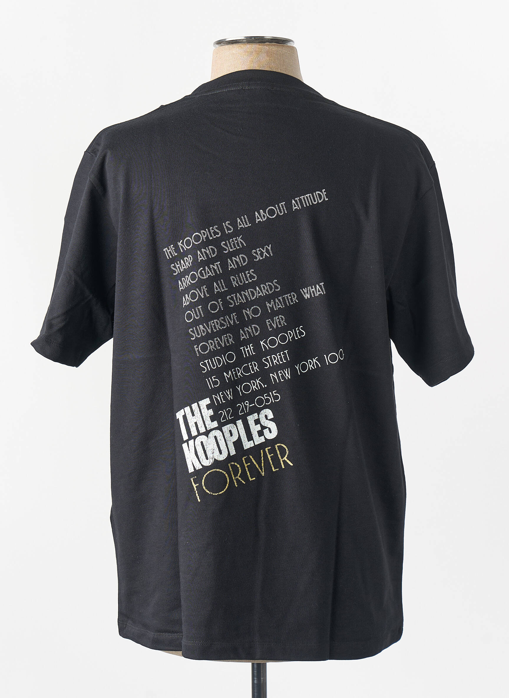T-shirt noir THE KOOPLES homme