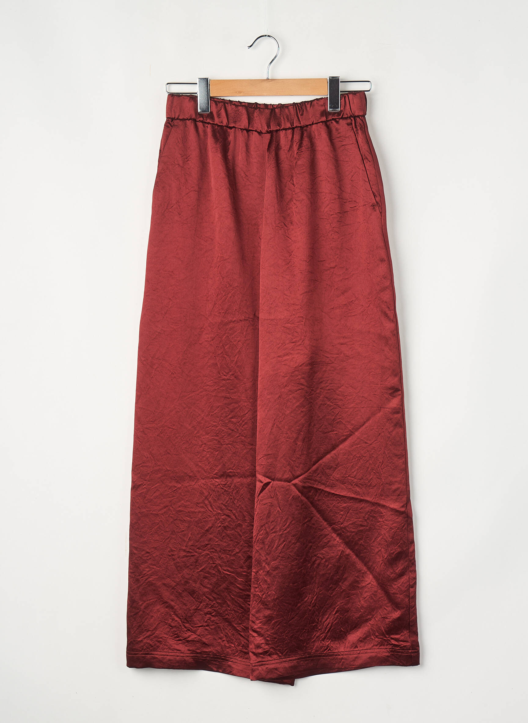 Pantalon large rouge MAX MARA femme